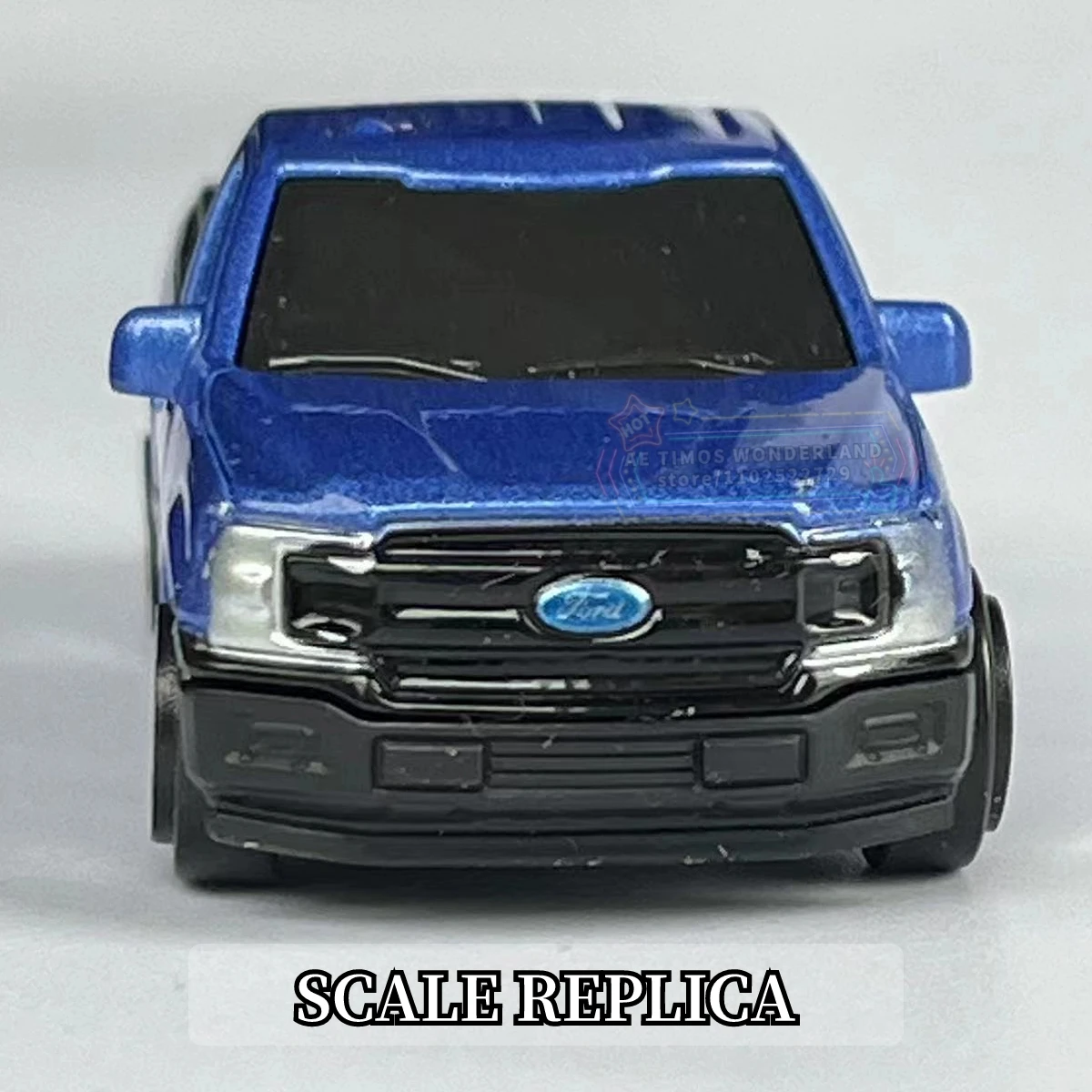 Scale 1/64 Ford F150 Pickup Metal Mini Car Model Replica Miniature Art Vehicle Diecast Collectible Toy for Kid Boy Frien