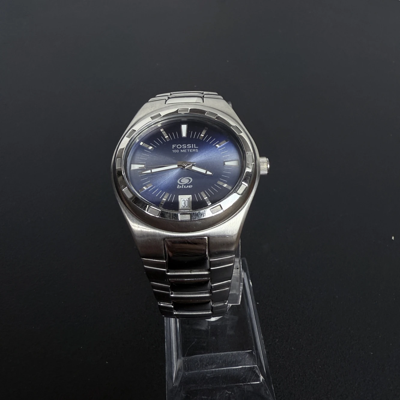 Relógio medieval europeu e americano azul moda retrô metal oval relógio de quartzo relógios para homens