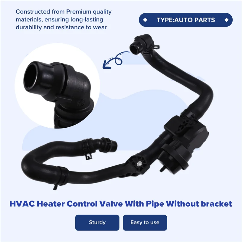 

A2742002451 Heater Control Valve HVAC With Pipe For Mercedes Benz W204 W205 W212 W221 A2742001151 A2742002200