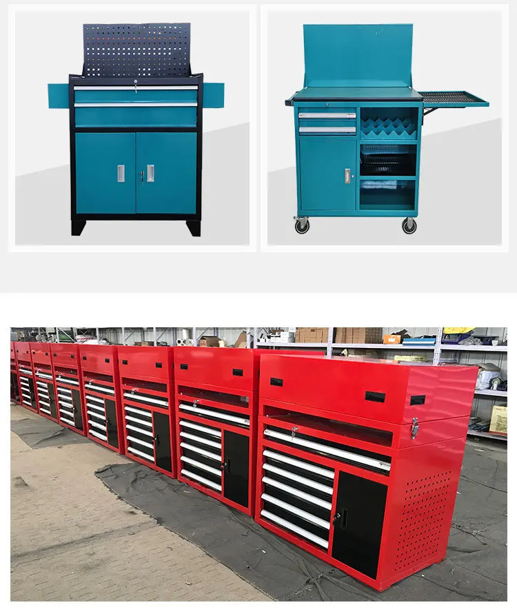 2025Professional  Repair Storage Tool Cabinet Tools Box Set Multifunctional Mobile Tool Cabinet