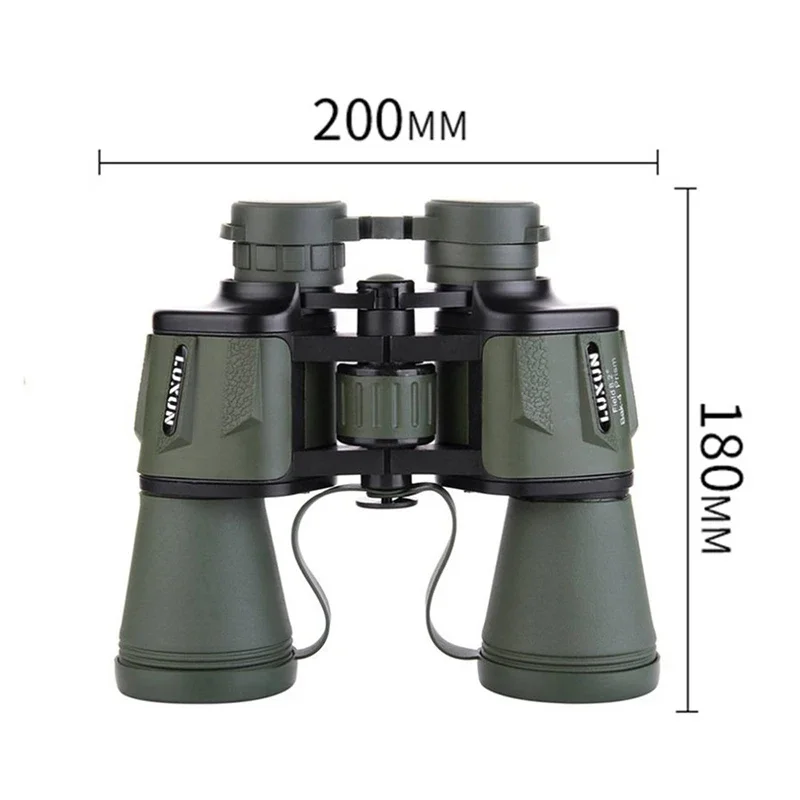 

20x50 High Maginification Zoom Porro Binocular HD Military Powerful Optical Telescope Wide Angle for Outdoor Hunting