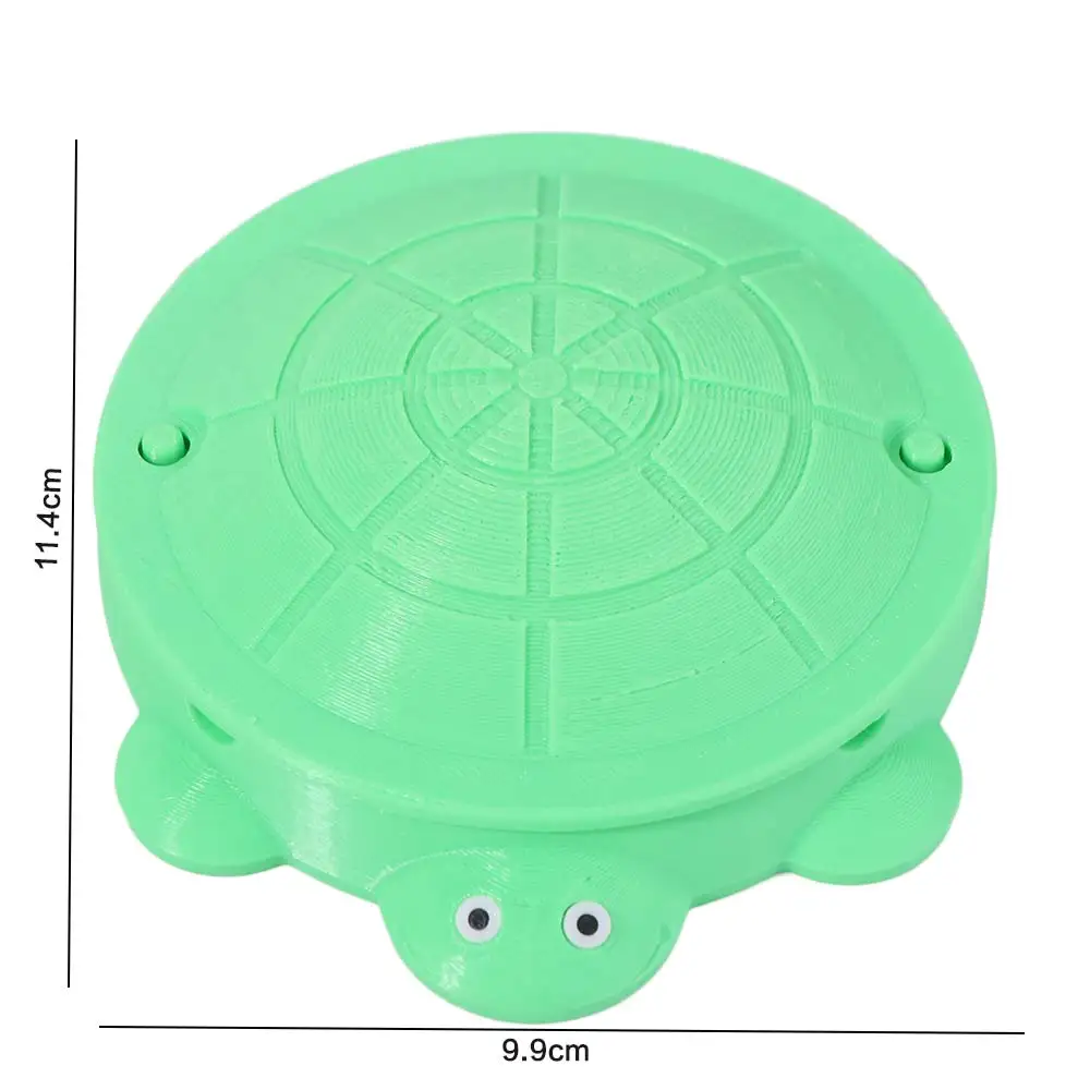 يمكن فتح الغطاء ديكورات مكتب السلحفاة عرض المجوهرات علبة المجوهرات حاوية تخزين المجوهرات حاوية القلادة