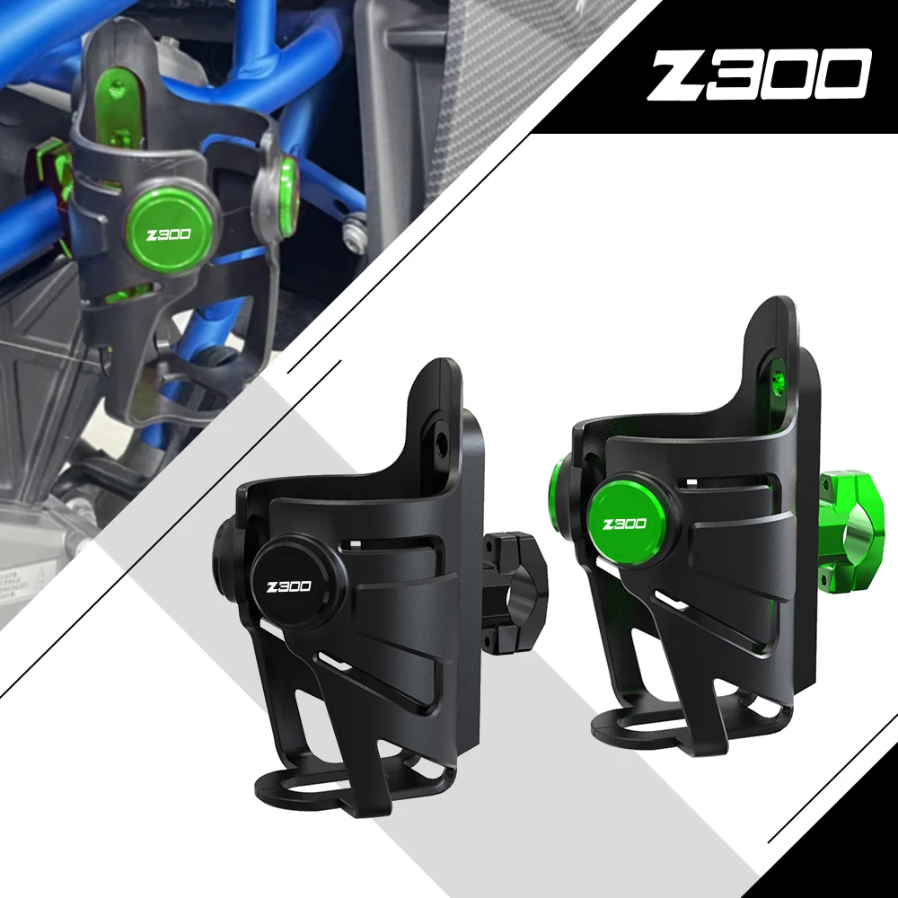 

For Kawasaki Z300 Z 300 2008-2022 2023 2024 2025 Motorcycle Beverage Water Bottle Cage Drink Cup Holder Stand Mount Accessories