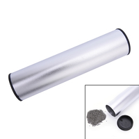 Great sound & Proper size Stainless Steel Cylinder Sand Shaker Rhythm Musical Instruments Hand Percussion