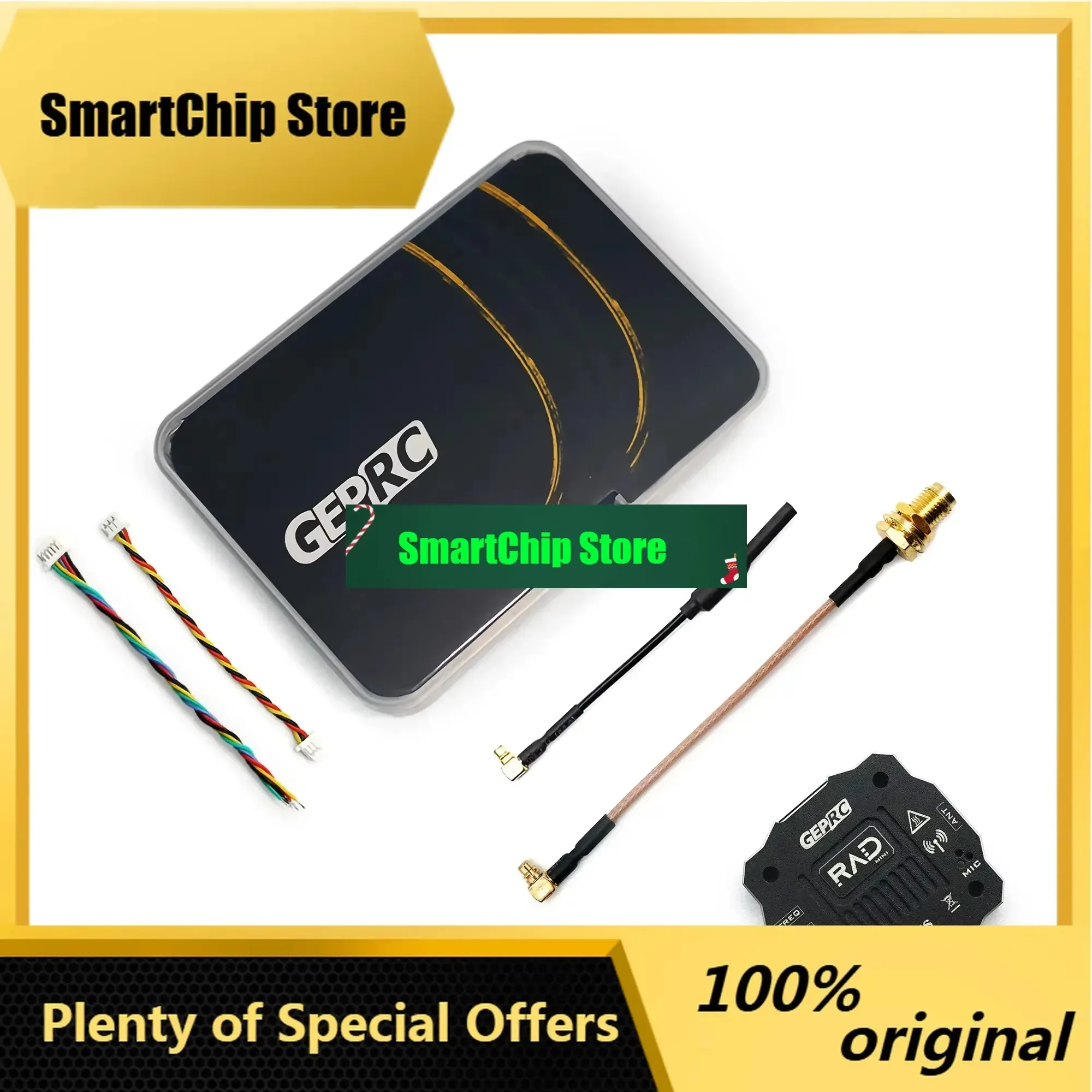 SmCpGEPRC RAD MINI 1W 5.8G FPV VTX 2-6S 20X20mm