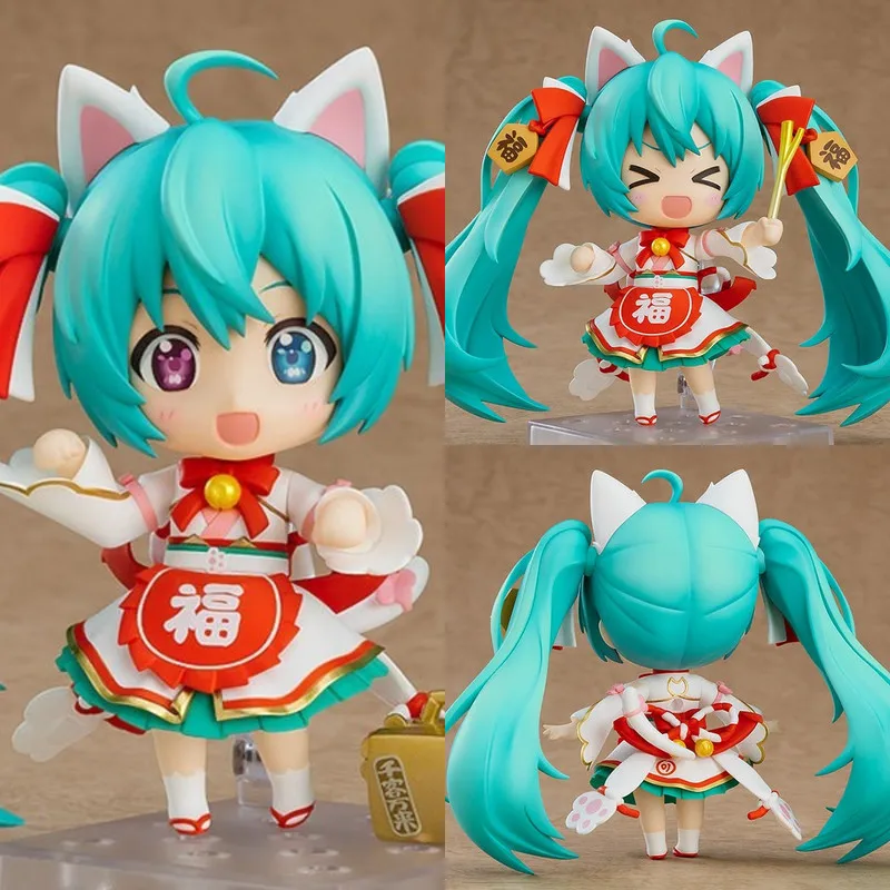 在庫あり-qバージョン-クレイ未来ボーカロイド-ハンドメイドモデル-富を引き寄せる未来-202-ver-クレイ-1777-フューチャーボーカロイドフィギュア5