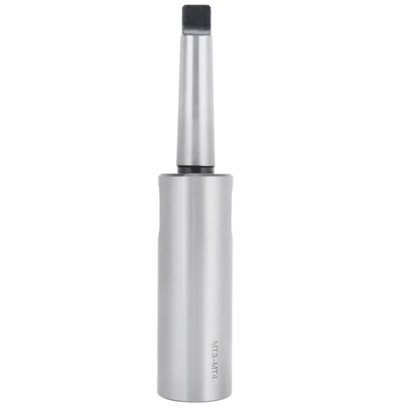 

Steel Taper Drill Sleeve Adapter For Lathe Milling Lengthened Reduction Sleeve MT3-MT4