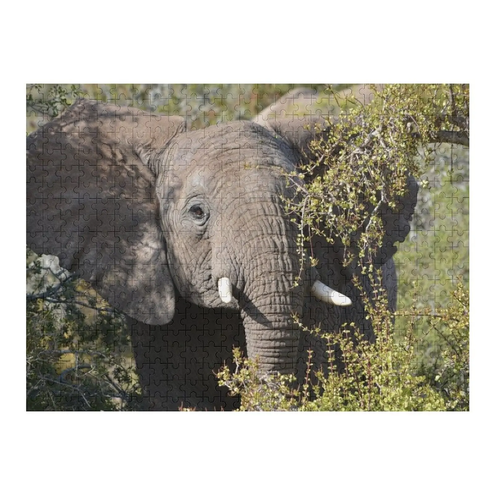 

Young Elephant puzzle Jigsaw Puzzle Customized Gifts For Kids Customized Picture Custom Child Puzzle