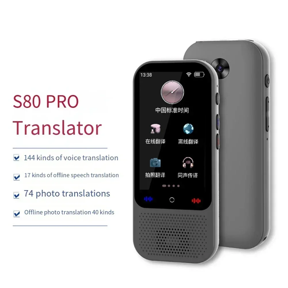 

Multi Language Intelligent Voice Offline Translator Advanced Instant Voice Translator Smart Portable Language Translator Parts