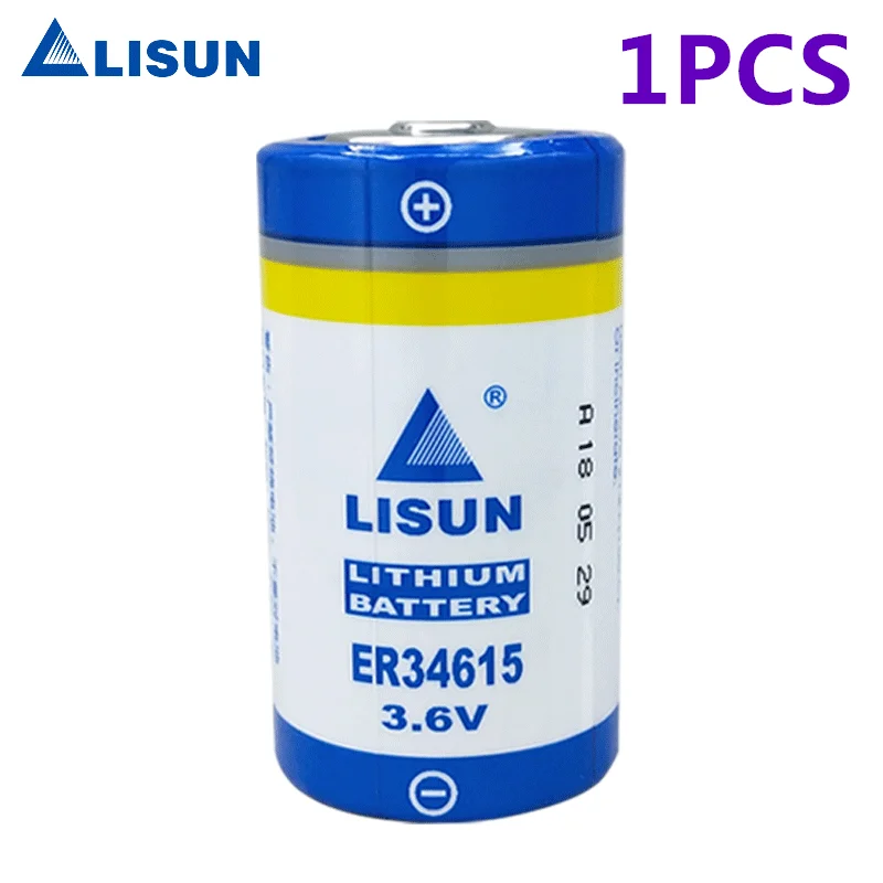 ER34615 D 3.6V disposable lithium battery for smart water and gas meters flow meters GPS locator sensors