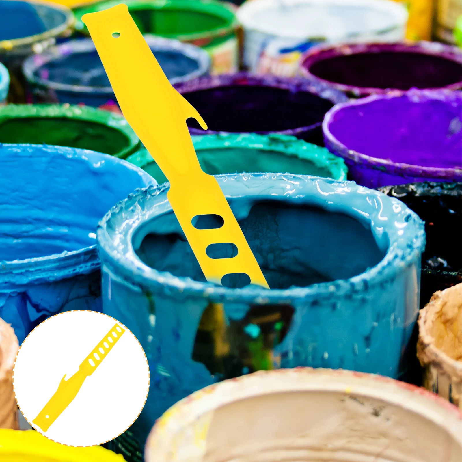 

Палочка для перемешивания краски, палочки для перемешивания, многоразовый пластик с направляющей для истончения, инструменты для смешивания, автоматическая мешалка, бытовая