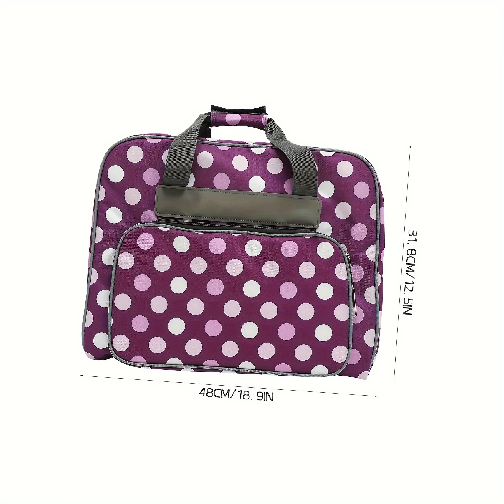 Borsa tote per macchina da cucire, custodia da trasporto portatile universale con fondo imbottito antiscivolo compatibile con la maggior parte delle macchine da cucire standard
