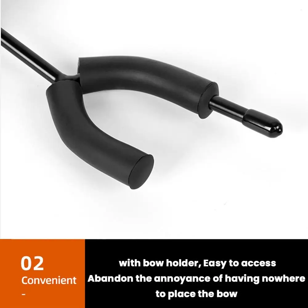 Metal Violin Hanger No Punching Microphone or Sheet Music Stand Violin Viola Stand with Bow Hook Violin Viola Holder Stage Shows