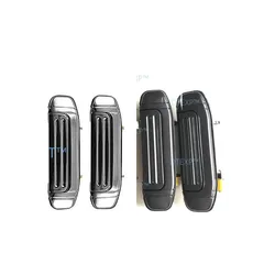 2 Pcs Plastic Chrome or Black V32 V33 Front Door Handle for Pajero 2nd Door Bar for Montero V31 V43 1989-1999 Door Pedal V4 V5