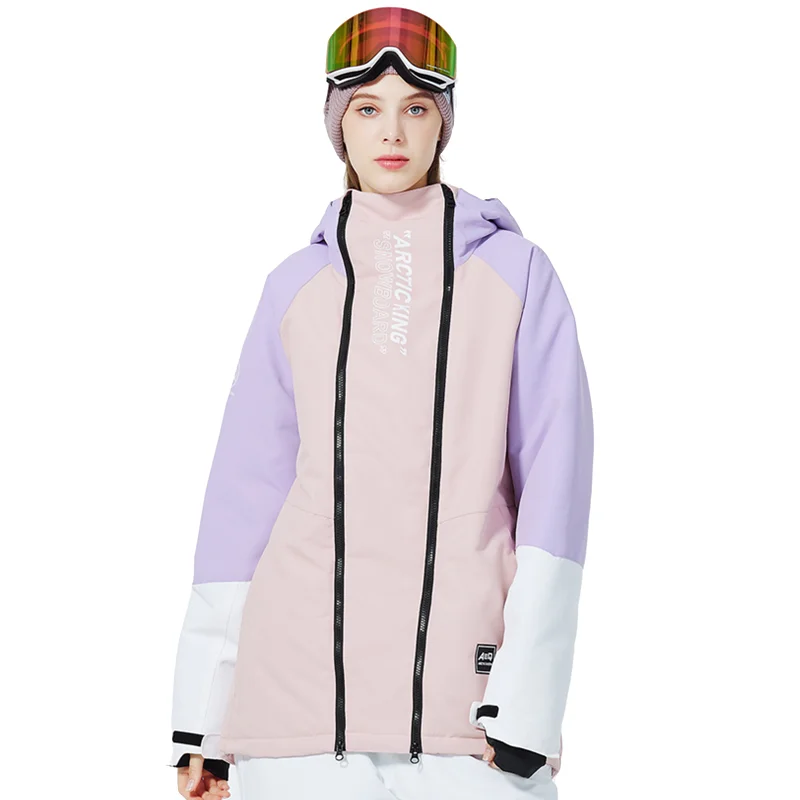 New Luxury Ski Jackets Women Men Winter Outdoor Fashion Thermal Waterproof Snowboarding Jacket 2 Wear Snow Costumes Skiing Coat