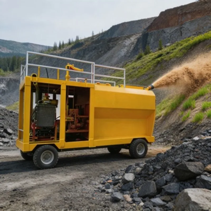 Heavy Duty Hydroseeding Equipment Hydro Mulcher Grass Seed Sprayer 3000L for Erosion Control Slope Protection