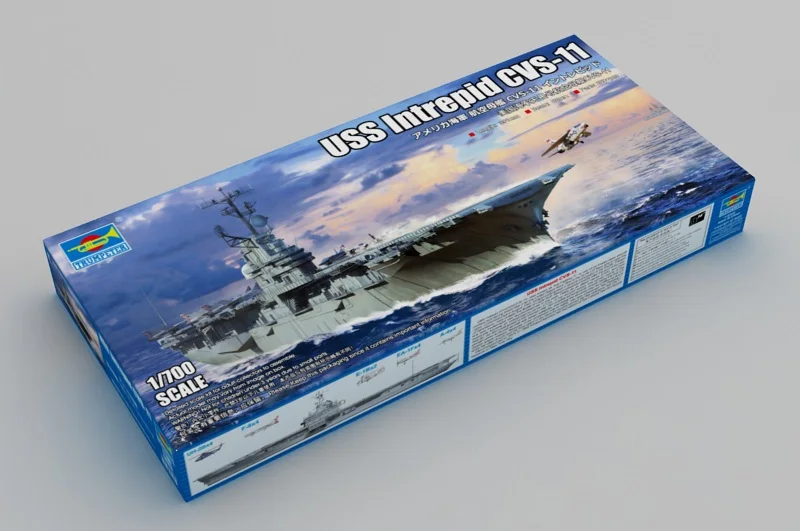 Trumpeter 06743 1/700 scale USS Intrepid CVS-11 (Plastic model)