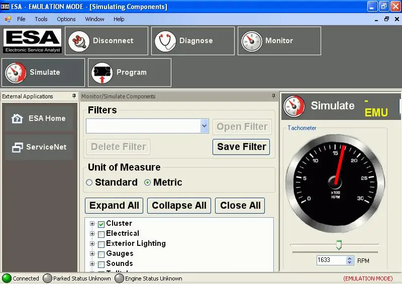 Electronic Service Analyst (ESA) 5.6+keygen Unlock+02.2024 SW Flash+UserType Change Tool for Paccar