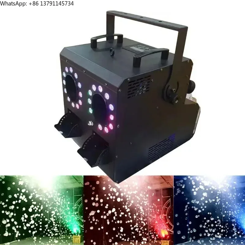 Party Disco Wedding Full Color Led Smoke Bubble Machine