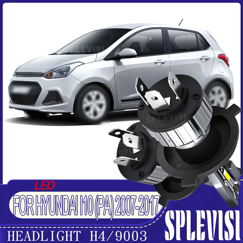 

reliable Easy Installation LED Headlight hi/low beam For Hyundai i10 (PA) 2007 2008 2009 2010 2011 2012 2013 2014 2015 2016 2017