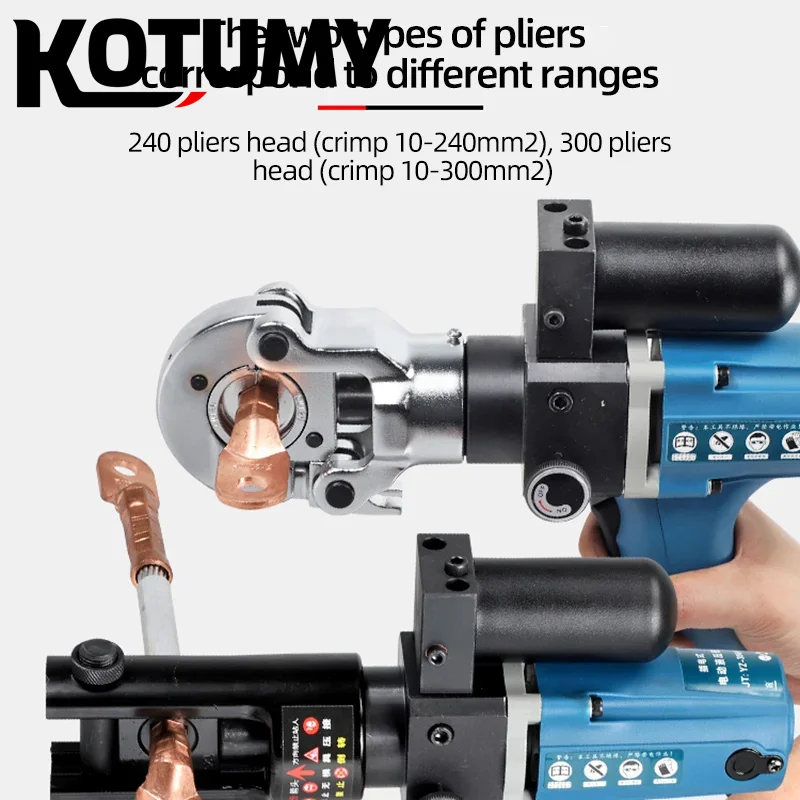 ZC1-Tang Crimping Hidrolik Elektrik Plug-In Portabel Tang Crimping Terminal Kecil dan Cepat Tang Listrik