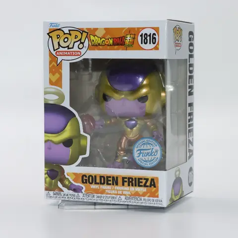 Funko Pop Original Dragon Ball Action Anime Figures GOLDEN FRIEZA Vinyl Figure Model Toys Gift for Kids Collectible Ornaments