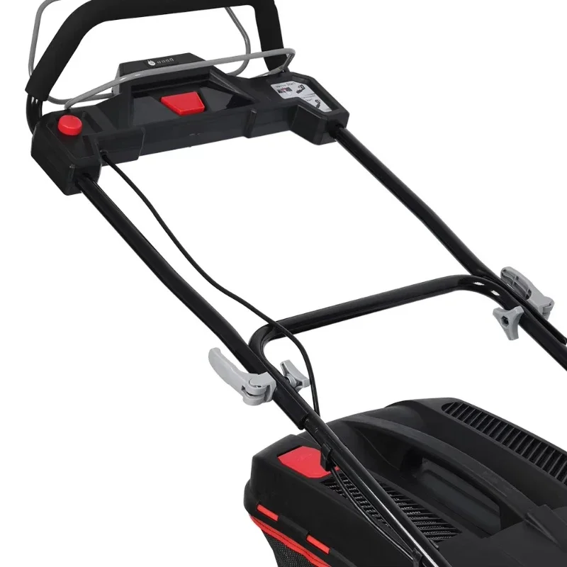 40V Cordless Electric Lawn Mower, Rechargeable Garden Mower with Household Retractable Handle