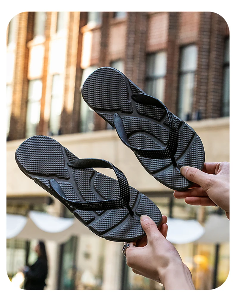 Mode Schwarz Massage Hausschuhe Männer Flip-Flops Verkauf Große Größe 50, Lässige Rutschen Männer Rutschfeste Strand Hausschuhe für Männer Chanclas Hombre – Detail 10