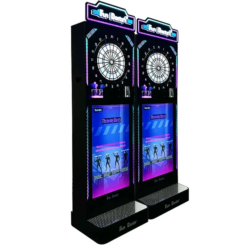 New Style Dart Machine Coin Operated Electronic Dartboard Best Price Suitable for Bar Entertainment Custom