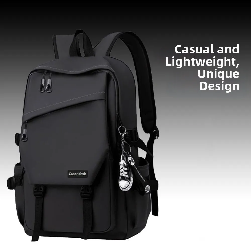 

Large Capacity Men's Shoulder Bag Multi Pocket Waterproof Business Backpack Unisex Lightweight Outdoor Storage Bag Ladies/Girls