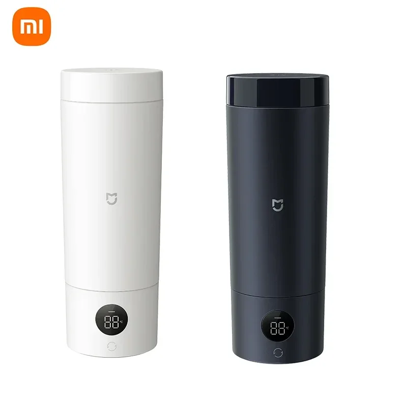 

Xiaomi Mijia Portable Electric Heating Cup 2 Temperature LED Thermos 316 Stainless Steel Boiling Cup Kettle For Travel Coffee