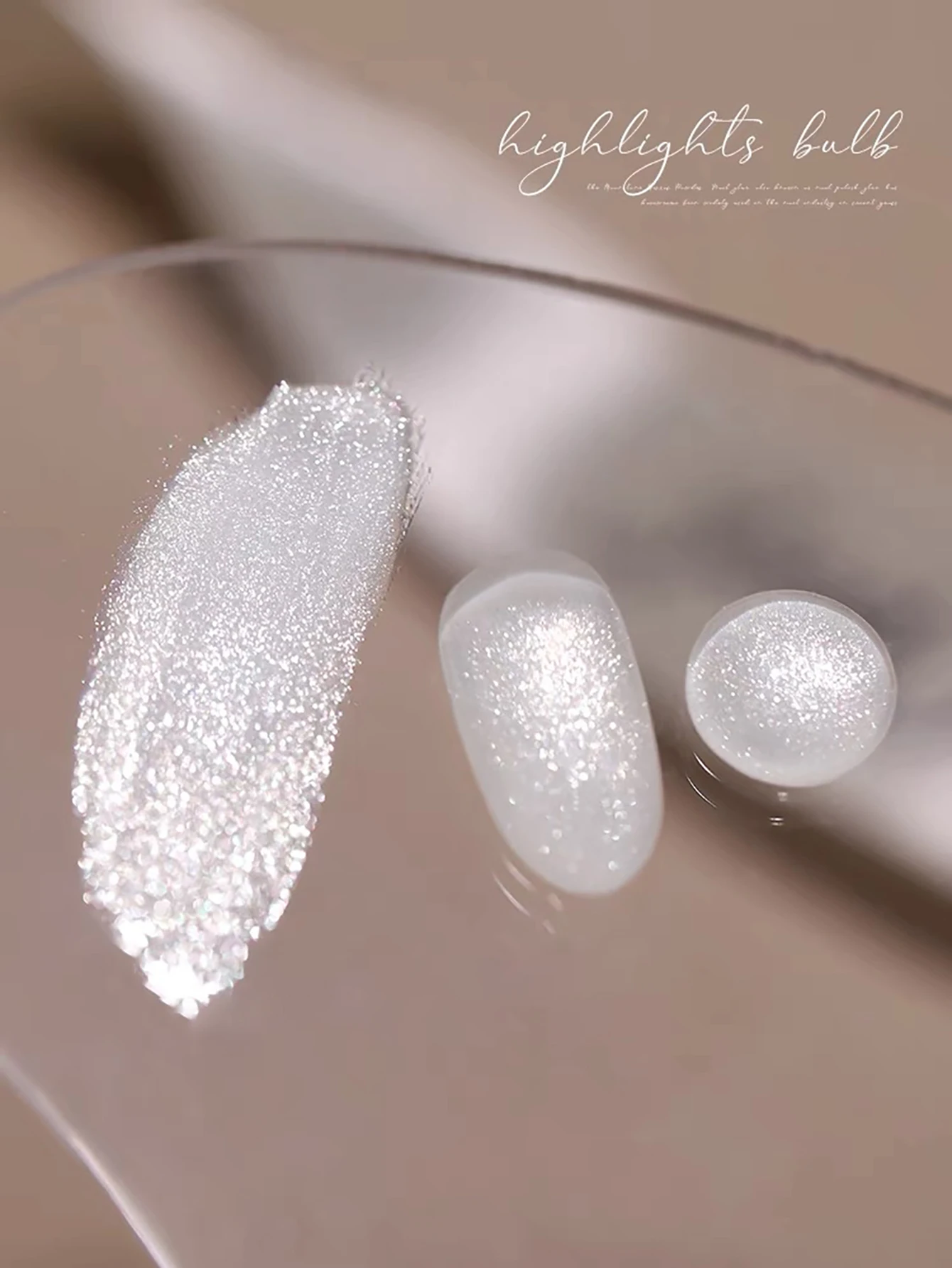 1 pz TC vendita calda polvere flash ad alta luce serie crisi smalto gel romantico doppio flash sbiancante versatile nail art