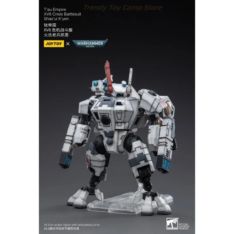 

【В наличии】JOYTOY JT3723 Титановый боевой костюм Empire XV8 Crisis 02 - модель куклы-меха ручной работы Fire Veteran Kane's