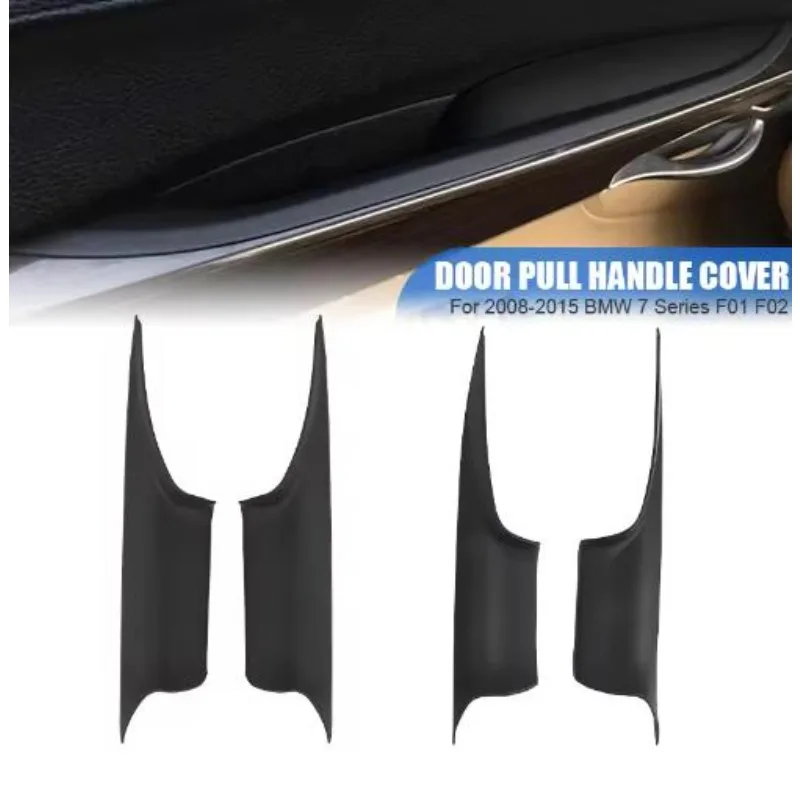 

For BMW 7 Series F01 F02 2008-2015 Car Side Door Interior Handle Pull Carrier Cover Car Accessories 51429151212 51419115501