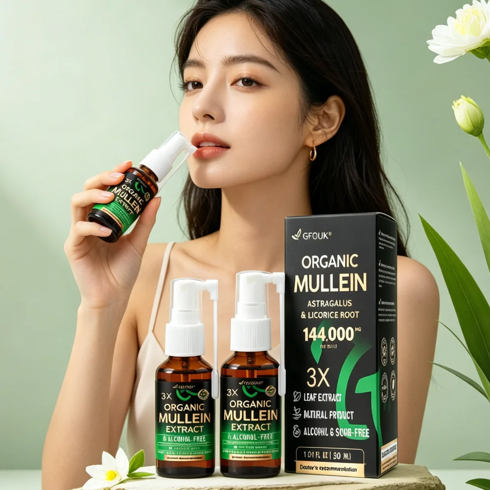 Herbal Wellness Healthcare - Semprotan Paru-Paru Ekstrak Tumbuhan 30ml Campuran