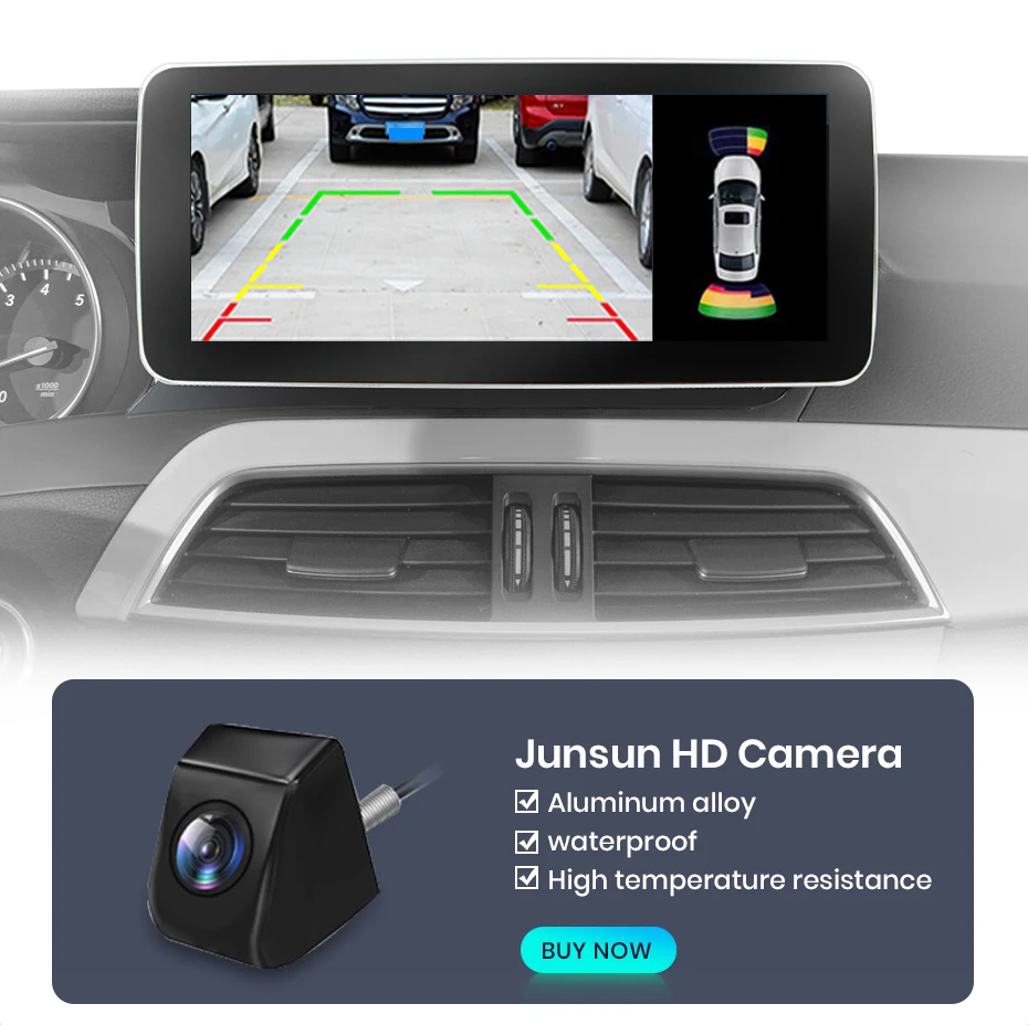 Junsun KSW Qualcomm 665 CarPlay Für Apple Auto Radio Multimedia Für Mercedes-Benz C Klasse W204 S205 C204 2007-2018 4G WiFi Stereo – Detail 20
