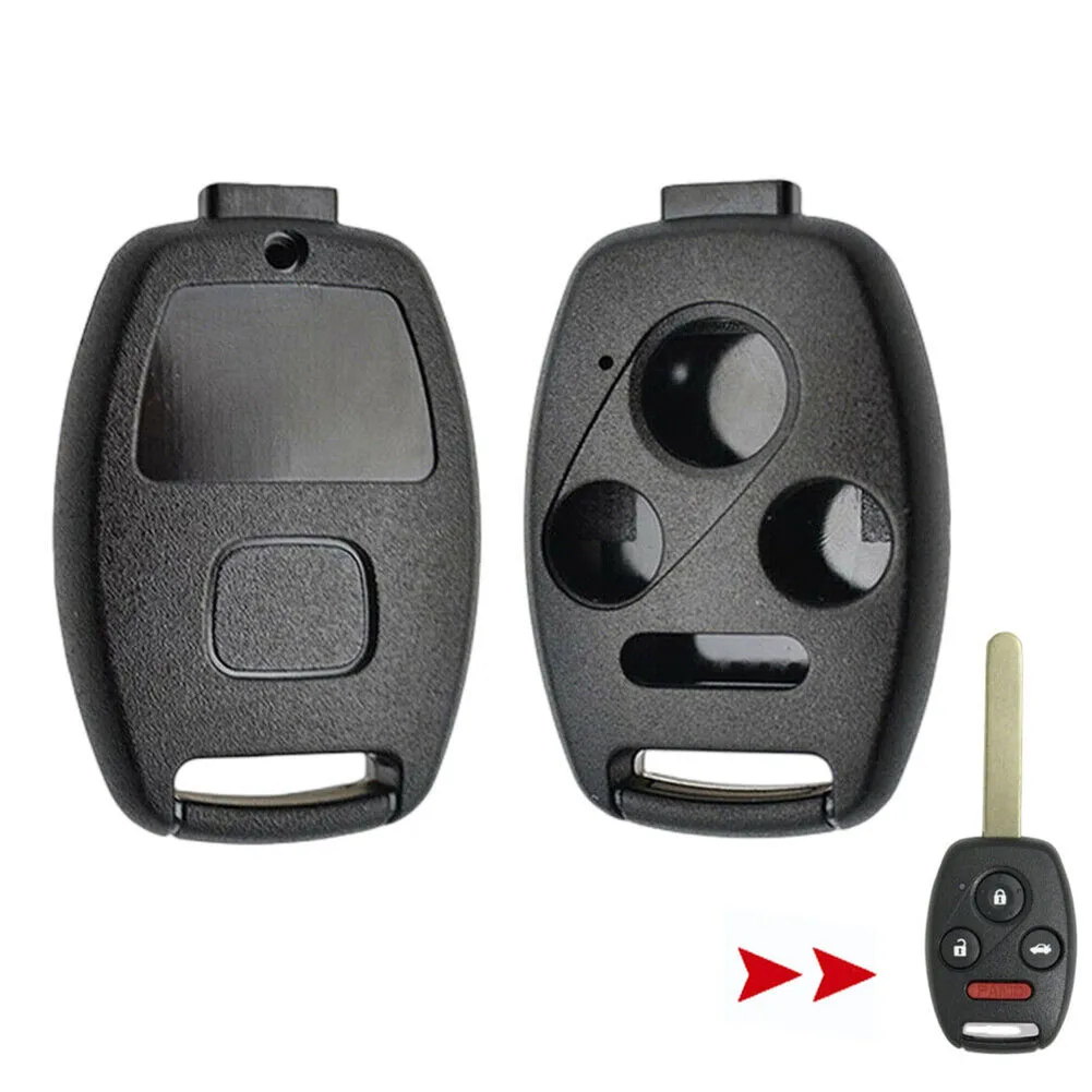 Key Case Shell Cover Remote Fob for Honda For Civic CR V Insight For Pilot 2006 2013 Replace Worn Key Shell Only