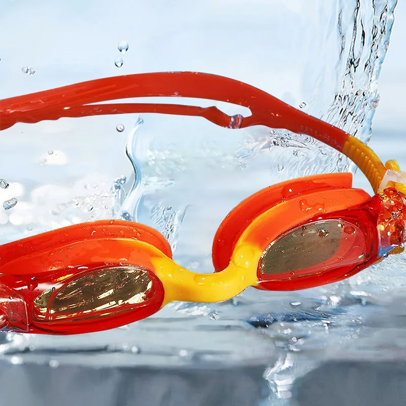 Kinder schwimm brille 6-14 Jahre alt hd Anti-Fog-Schwimm brille