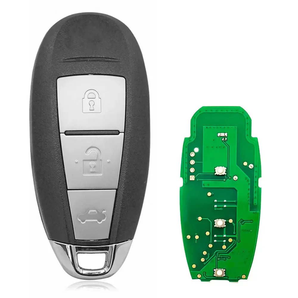 XNRKEY 2/3B Aftermarket Smart Remote Car Key ID47 Chip 315/433Mhz for Suzuki Swift Vitara S-Cross SX4 2010-2016 FCC:R64M0 /R79M0