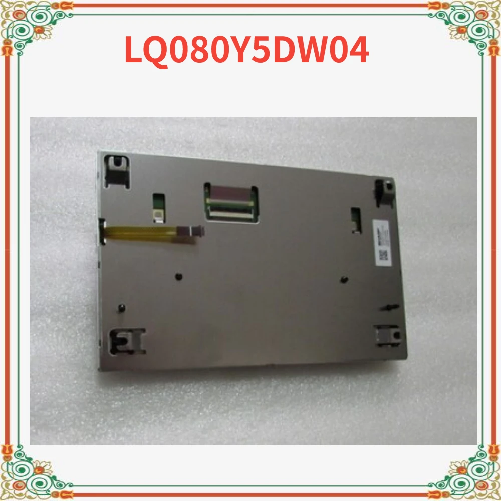 Origineel 8,0 inch LQ080Y5DW04 TFT-LCD-scherm met touchscreen Perfect werkend Volledig getest