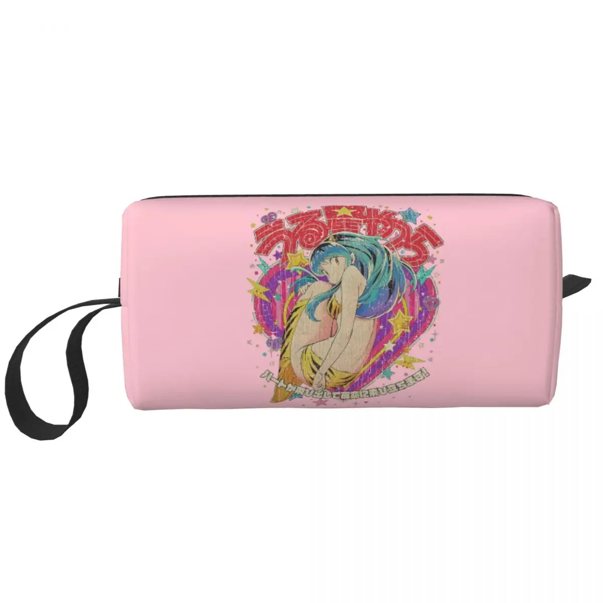 Estuche para lápices Flying Lamu Anime Urusei Yatsura, caja para bolígrafos para estudiantes, bolsa para lápices, suministros de papelería, bolsa organizadora para mujer