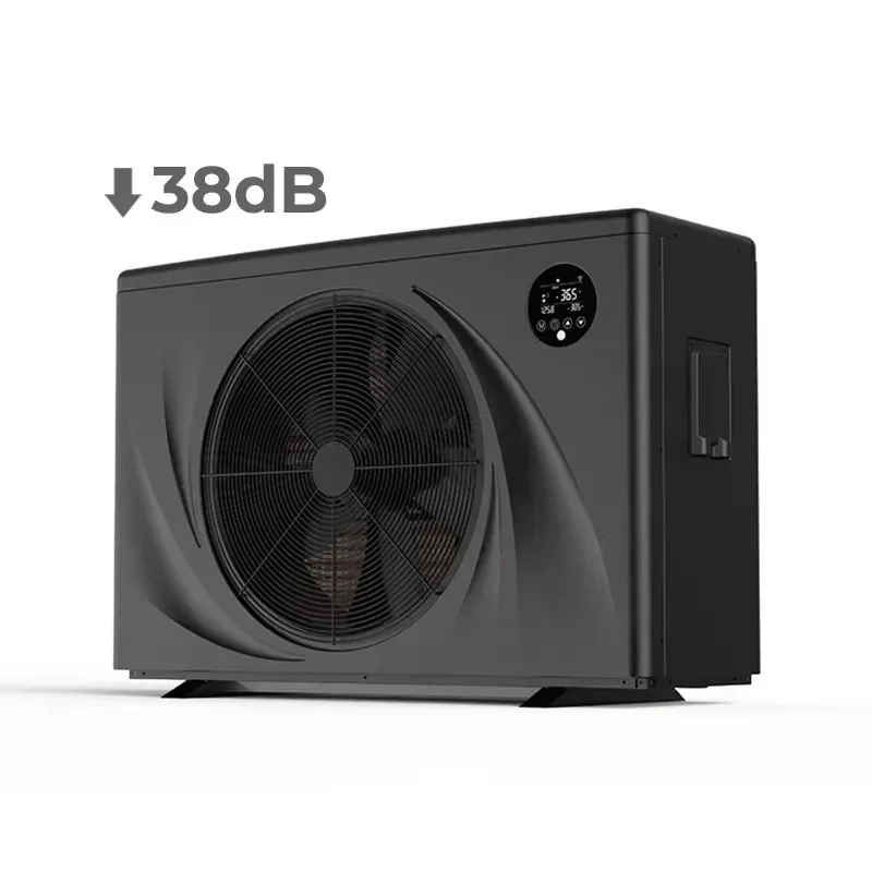 Super Silent Quiet Pro Series R32 Full Inverter Electric Air Source Swimming Pool Heat Pump 17 kW Outdoor