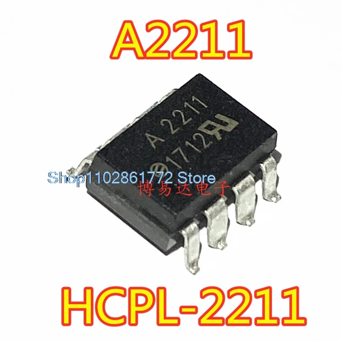 

(10 шт./лот) A2211 HCPL-2211 SOP8 A2211V HCPL-2211V