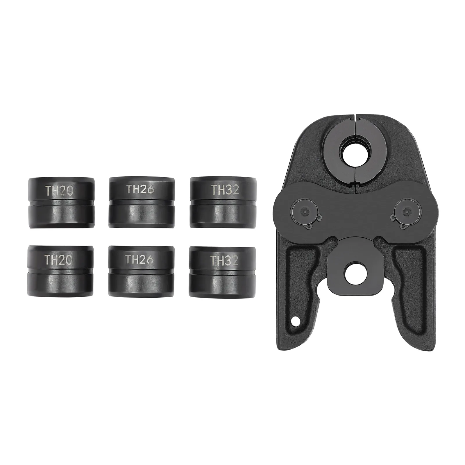 Hydraulische Kupferrohrfittings Presszange mit TH16, TH20, TH26 Matrizen TH32 für Aluminium-Kunststoff/PEX/PB Rohre – Detail 3