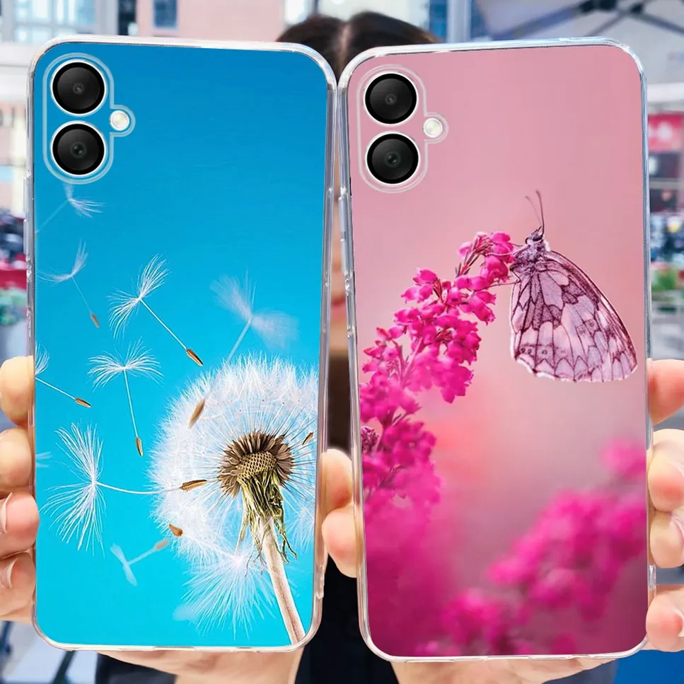 For Samsung Galaxy A06 SM-A065F Case Beautiful Girl Fashion Print Soft Silicon TPU Cover For Samsung A06 a06 4G 6.7