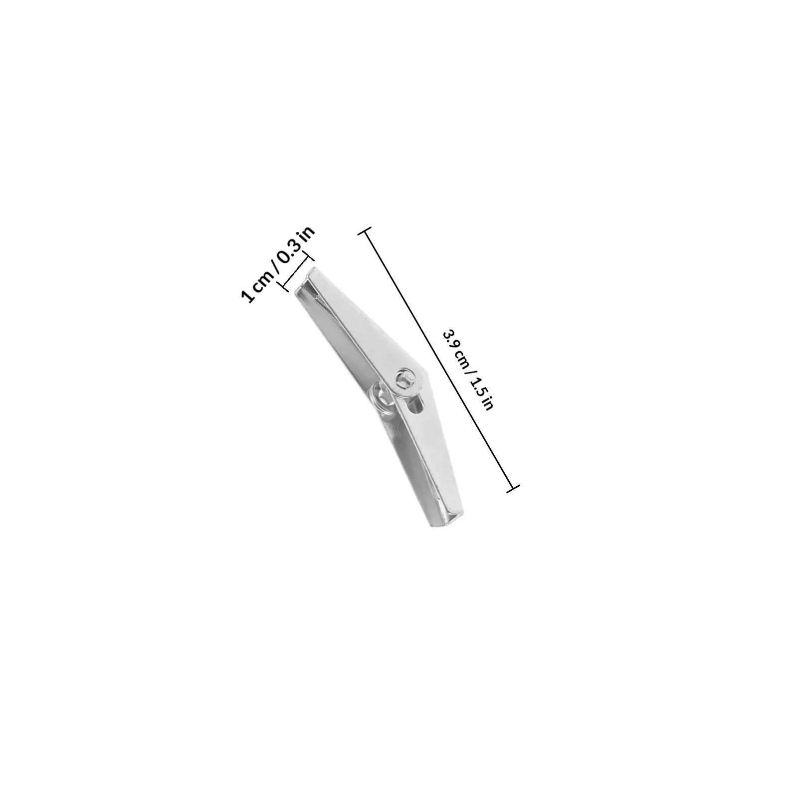 12pcs Heavy-Duty Hollow Wall Anchors – Toggle Bolts with Wing Nuts, M3 Galvanized Iron Drywall Fixings