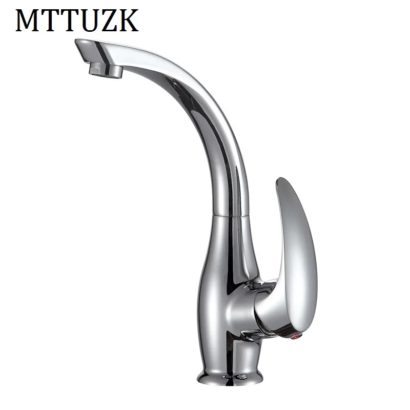 kitchen  Vidric Faucet Contemporary design bathroom faucet  hot& cold mixer water taps single hole single handle a faucet