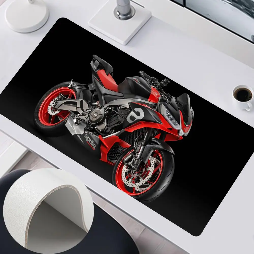 

M-Motorcycle Logo A-Aprilia Mouse Pad 900x400mm Home Office Large Mouse Pad Gamer Waterproof PU Leather Desk gaming mouse Mat Co