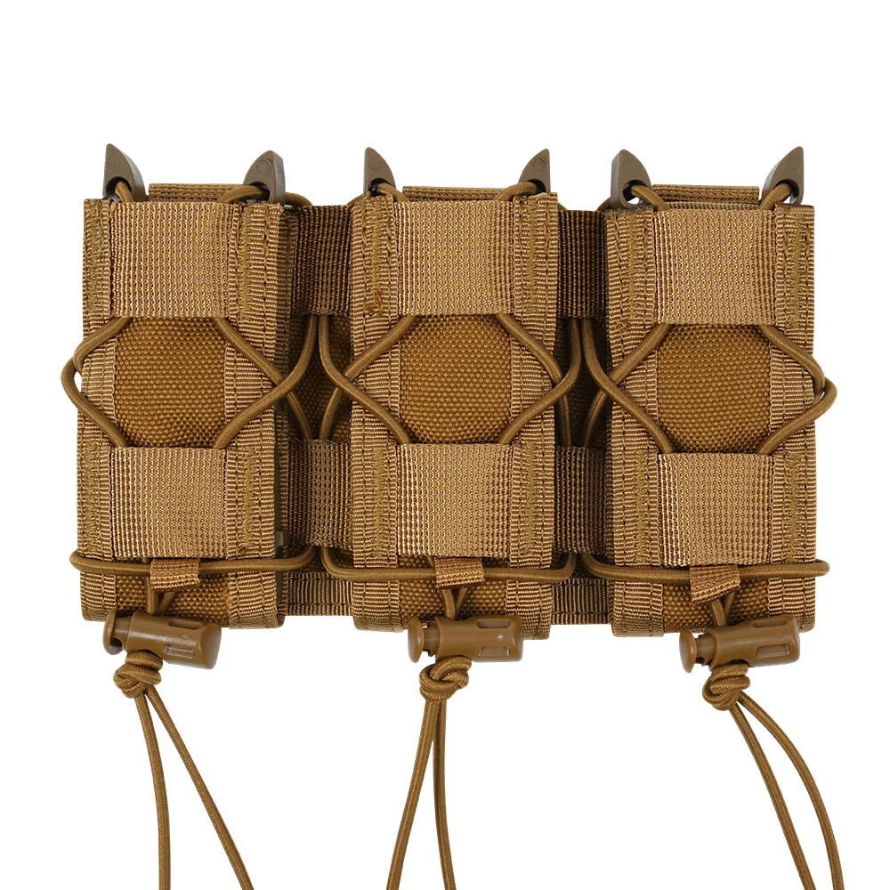 9mm Pistole Double/Triple Stack Magazintasche Molle Mag Holster Jagd Taschenlampe Halter EDC