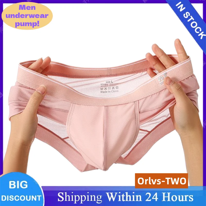 Herren-Slip aus Eisseide, Sommer, sexy Herren-Dreiecksunterwäsche, Netzstoff, atmungsaktiv, schnell trocknend, Herrenunterwäsche, feste Unterwäsche